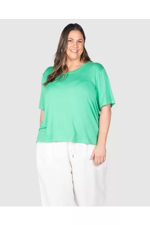 Love Your Wardrobe Kelly Dipped Hem T shirt - Short Sleeve T-Shirts Kelly Dipped Hem T-shirt