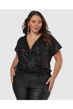 Pink Dusk Flashy Sequin Top - Tops Flashy Sequin Top