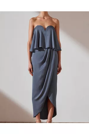 Shona Joy Luxe U Wire Frill Dress - Bridesmaid Dresses Luxe U-Wire Frill Dress