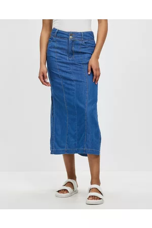 DRICOPER DENIM Mona Rodeo Tencel Skirt - Denim skirts Mona Rodeo Tencel Skirt
