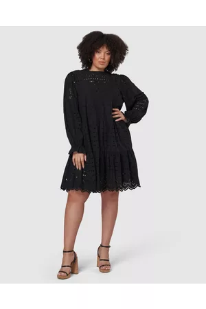 Something 4 Olivia Billie Broderie Mini Dress - Dresses Billie Broderie Mini Dress