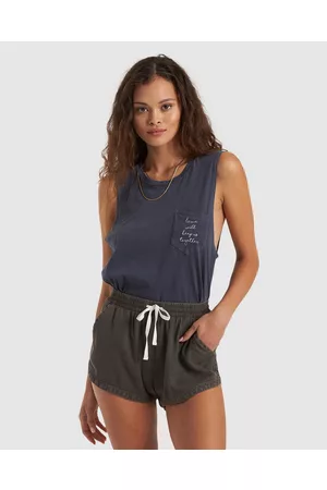Billabong Road Trippin Elastic Waist Shorts - Shorts Road Trippin Elastic Waist Shorts