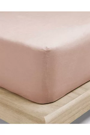 Aura Emile Linen Fitted Sheet - Home Emile Linen Fitted Sheet