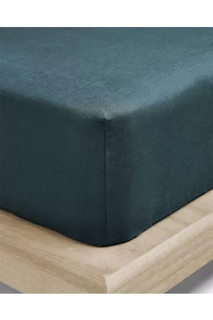 Aura Emile Linen Fitted Sheet - Home Emile Linen Fitted Sheet