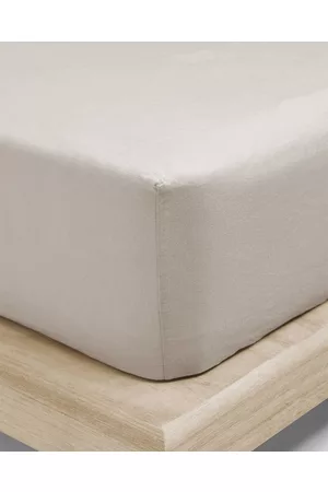 Aura Emile Linen Fitted Sheet - Home Emile Linen Fitted Sheet