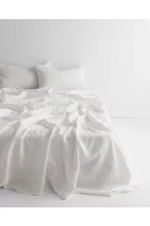 Aura Emile Linen Flat Sheet - Home Emile Linen Flat Sheet