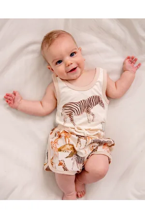 WITH LOVE FOR KIDS Comfy Tank Onesie Babies - Onesies Comfy Tank Onesie - Babies