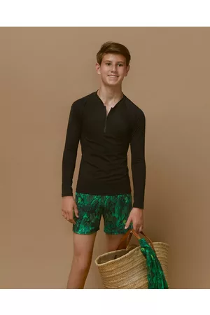 Aqua Blu Hummingbird Running Shorts Teens - Swimwear Hummingbird Running Shorts - Teens