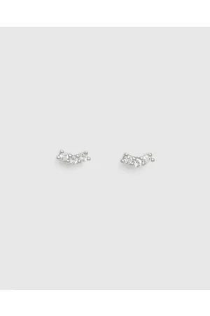 Kirstin Ash Contour Topaz Studs - Jewellery Contour Topaz Studs