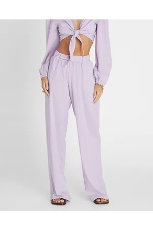 Heaven Amethyst Relaxed Wide Leg Pant - Pants Amethyst Relaxed Wide Leg Pant