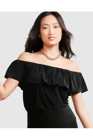 SACHA DRAKE Off Shoulder Top - Tops Off Shoulder Top