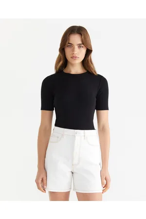 JAG Celina Ribbed Tee - T-Shirts & Singlets Celina Ribbed Tee
