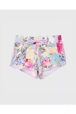Aqua Blu Meadow Lycra Boardshorts Kids - Swimwear Meadow Lycra Boardshorts - Kids
