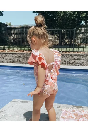WITH LOVE FOR KIDS Ruffle Swimmers Babies Kids - One-Piece / Swimsuit Ruffle Swimmers - Babies - Kids