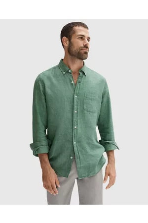 Buy Green Men's Long Sleeve Shirts Online