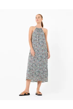 Forcast Cielo Halter Neck Printed Dress - Printed Dresses Cielo Halter Neck Printed Dress