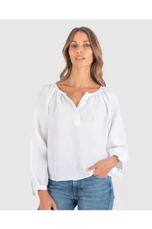 CAMIXA Poem Linen Blouse - Casual shirts Poem Linen Blouse