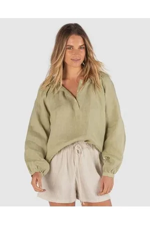 CAMIXA Poem Linen Blouse - Casual shirts Poem Linen Blouse