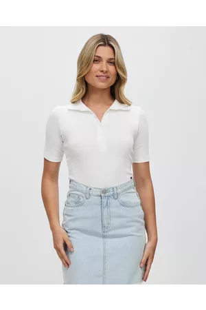 DRICOPER DENIM Split Rib Top - Tops Split Rib Top