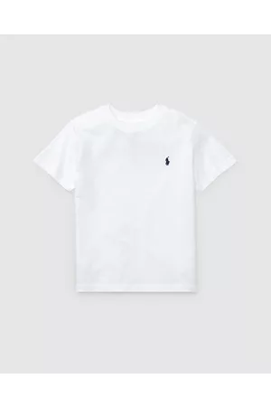 Ralph Lauren Cotton Jersey Crewneck T Shirt Teens - T-Shirts & Singlets Cotton Jersey Crewneck T-Shirt - Teens