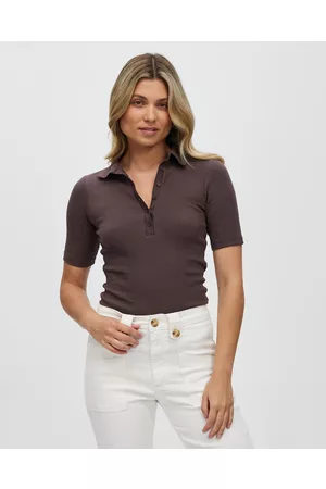 DRICOPER DENIM Split Rib Top - Tops Split Rib Top