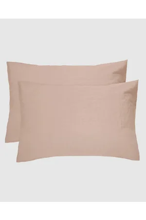 Bambury Linen Pillowcase Pairs - Home Linen Pillowcase Pairs