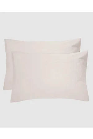 Bambury Linen Pillowcase Pairs - Home Linen Pillowcase Pairs