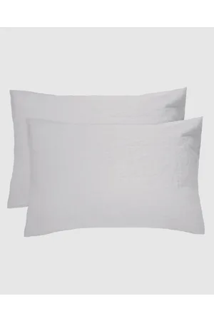 Bambury Linen Pillowcase Pairs - Home Linen Pillowcase Pairs