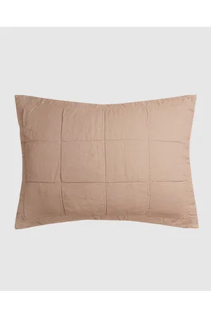 Bambury Linen Quilted Pillow Sham - Home Linen Quilted Pillow Sham