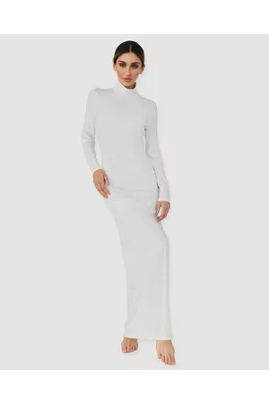 MOD SQUAD Luxe Long Sleeve Slip Dress Base Layer - All base Layers Luxe Long Sleeve Slip Dress Base Layer