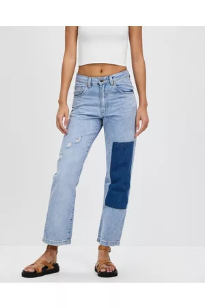 DRICOPER DENIM Evie Patchwork Jeans - High-Waisted Evie Patchwork Jeans