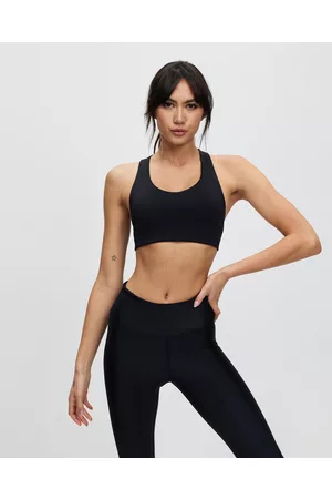 New Balance Relentless Medium Support Sports Bra In Blue - Exclusive To  ASOS for Women