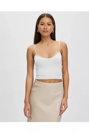 DRICOPER DENIM Marcia Knit Tank - Cropped tops Marcia Knit Tank