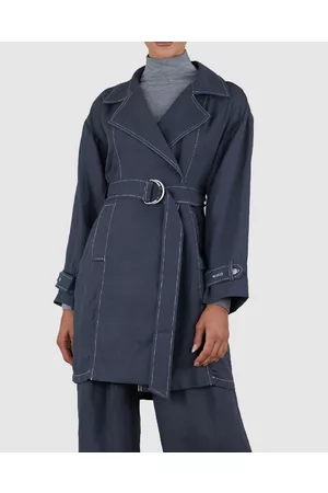 Amelius Elvie Linen Trench Jacket - Dresses Elvie Linen Trench Jacket