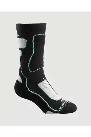 NuYarn Ergonomic Quarter Crew Unisex Hiking Socks