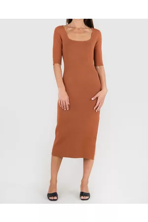 Amelius Natalia Knit Midi Dress - Bodycon Dresses Natalia Knit Midi Dress
