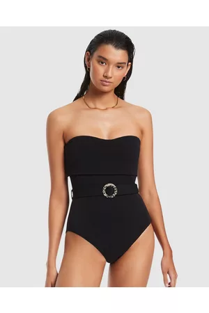 JETS Isla Rib Fold Down Bandeau One Piece - Bikini Set Isla Rib Fold Down Bandeau One Piece