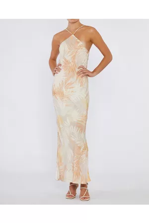 Amelius Yasmine Printed Halter Maxi Dress - Dresses Yasmine Printed Halter Maxi Dress