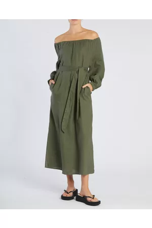 Amelius Tala Linen Maxi Dress - Dresses Tala Linen Maxi Dress