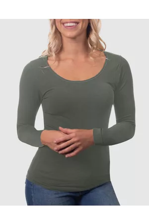 B Free Bamboo Long Sleeve Top - Long Sleeve T-Shirts Bamboo Long Sleeve Top