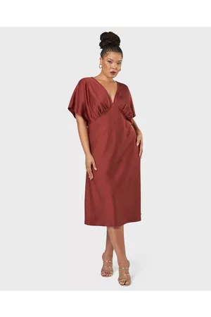 Pink Dusk Wanting More Midi Dress - Bridesmaid Dresses Wanting More Midi Dress