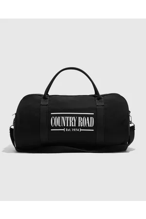 COUNTRY ROAD Australian Cotton Heritage Zip Canvas Tote - Bags Australian Cotton Heritage Zip Canvas Tote