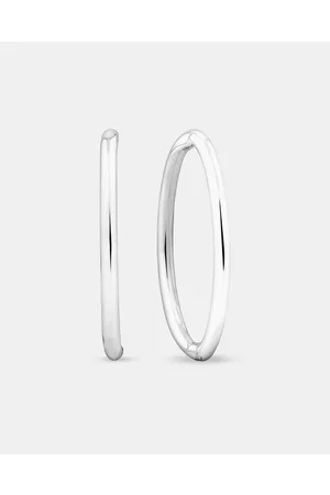 Michael Hill 14mm Sleeper Earrings in Sterling - Jewellery 14mm Sleeper Earrings in Sterling