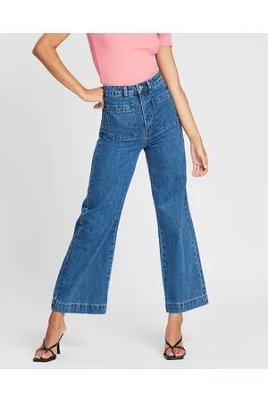 Rollas Sailor Jeans - High-Waisted Sailor Jeans