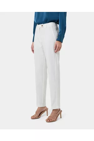 Forcast Ester Slim Leg Trousers - Pants Ester Slim Leg Trousers
