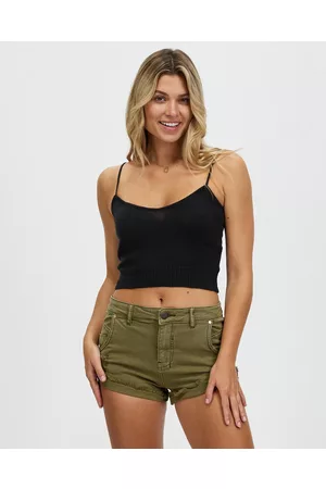 DRICOPER DENIM Marcia Knit Tank - Cropped tops Marcia Knit Tank