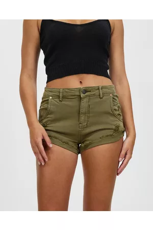 DRICOPER DENIM Slouchy Denim Shorts - Denim Slouchy Denim Shorts