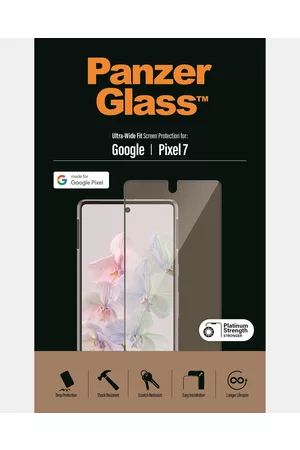 PanzerGlass Google Pixel 7 Ultra Wide Fit Antibacterial Screen Protector - Tech Accessories Google Pixel 7 Ultra-Wide Fit Antibacterial Screen Protector