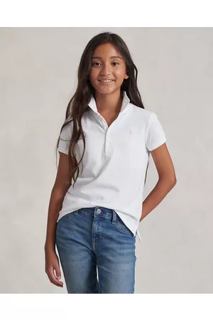 Ralph Lauren The Iconic Exclusive Stretch Cotton Mesh Polo Shirt Kids - Shirts & Polos The Iconic Exclusive - Stretch Cotton Mesh Polo Shirt - Kids