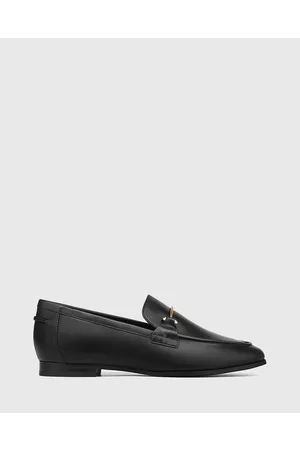 Wittner Angeles Leather Flat Loafers - Flats Angeles Leather Flat Loafers